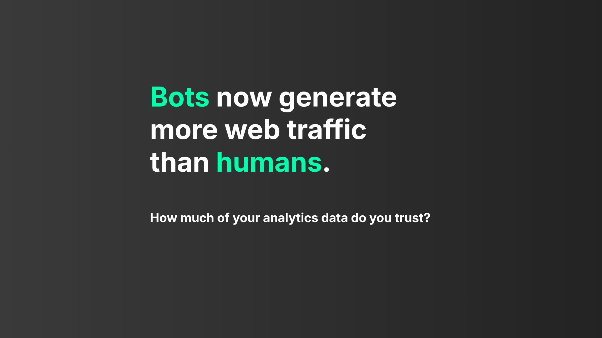 Bots Now Generate More Web Traffic Than Humans